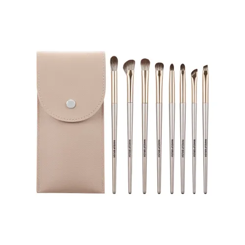 GECOMO Набор для контуринга Makeup Brush Matching портативный 8 штук с мешком для хранения