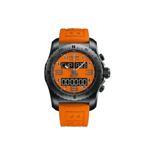 Breitling Professional Collection Кварцевый механизм Мужские часы Часы Апельсин Циферблат часов