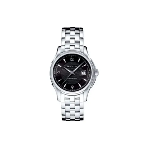 HAMILTON Автоматический Механический Механизм Мужские Часы Jazz Series 37 мм Черные