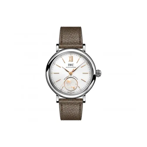 IWC Автоматический Механический Movement Женские Часы Baotai Fino Series 34 мм Серебряные