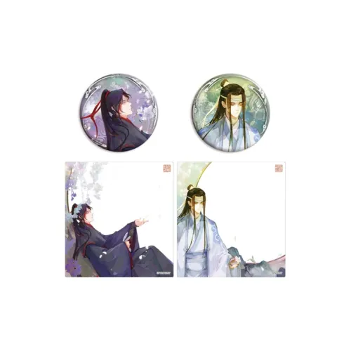 AIMAN Grandmaster Of Demonic Cultivation Characters Мастер Темного Пути Аниме Значок Фото Карта Набор