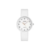 Белый + Белый циферблат с ночной светящейся точкой