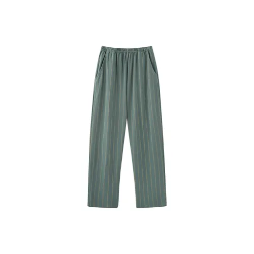 MADALLO Пижамные штаны Мужские Зеленые