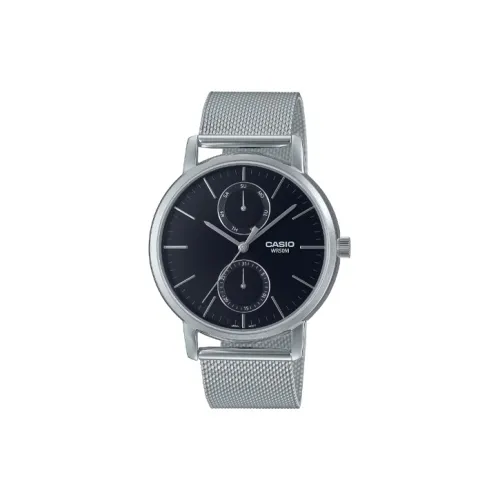 CASIO Standard Series Кварцевый механизм нержавеющая сталь ремешок часы для мужчин черный MTP B310M 1AV