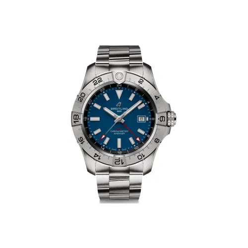 BREITLING Avenger Collection Автоматический Механический Часы Мужские 44 мм Синий Циферблат