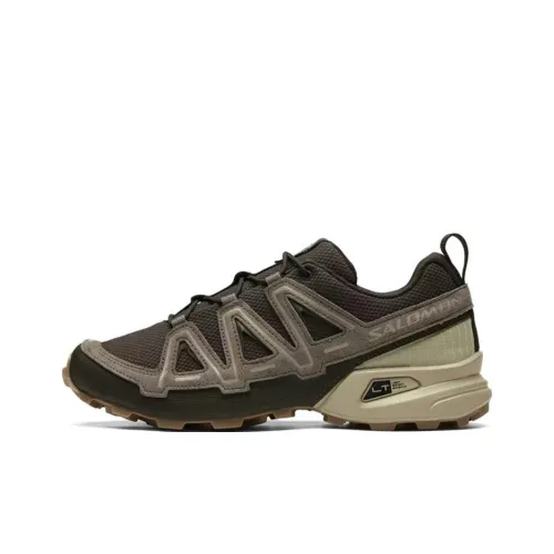 Кроссовки для бега Salomon Collaboration Speedcross 3 Низкий топ Bulbul Коричневый/Перец Белый/Земляной коричневый Унисекс