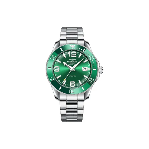 HAEMMER Автоматический механический механизм Мужские часы 42mm*42mm*16mm Зеленый