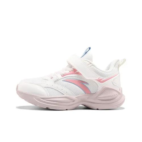 Antakids Низкий Топ Детская Беговая Обувь Белый Розовый Подростки