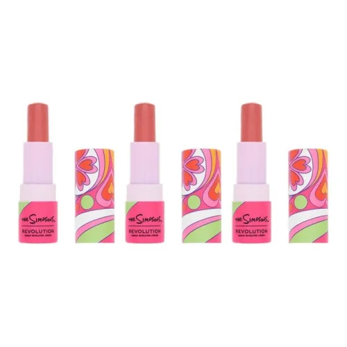 MAKEUP REVOLUTION SIMPSONS Лето Любовь Блеск для губ 3,5г*3