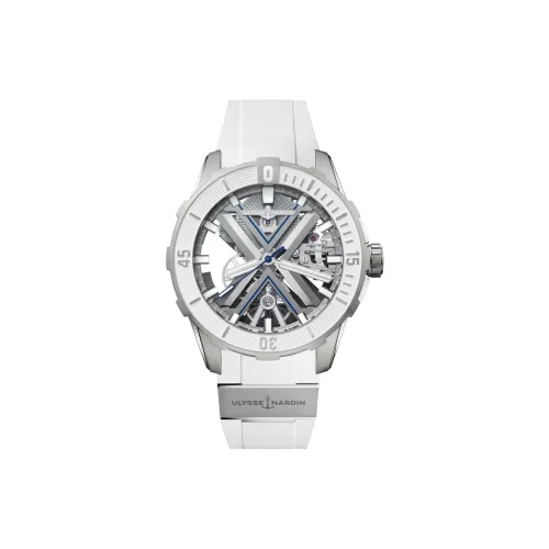 ULYSSE NARDIN Автоматический Механический Часы Мужские из Коллекции Diving 44мм*16мм Скелет