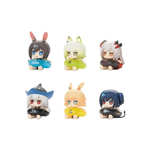 Apex Innovation Beach Party First Edition Tibby Blind Box Single Mystery Box Full Box 6 Pack Апекс Инновейшн Бич Парти Фирст Эдиция Тибби Блинд Бокс Один Мисти Бокс Полная Коробка 6 Пачка