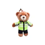 Коричневый Медвежонок Traffic Police