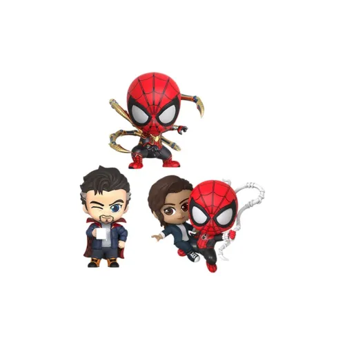 Hot Toys COSBABY Spider Man Нет WAY Home Spider Man MJ Doctor Strange Набор фигурок в стиле Chibi