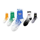 5 пачек (1 оранжевый, 1 зеленый, 1 синий, 1 белый, 1 черный)