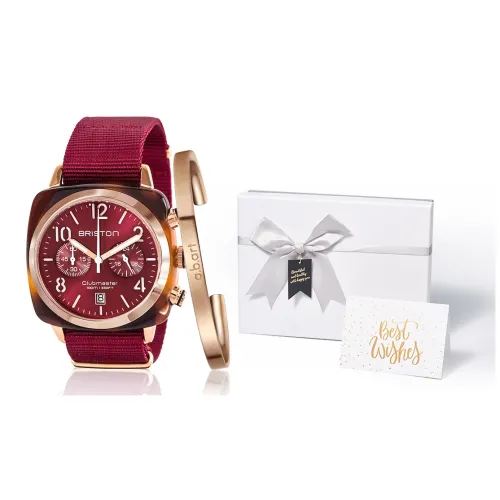 BRISTON Brixton Quartz Women's Watch Кварцевый механизм нейлоновый ремешок золотой циферблат