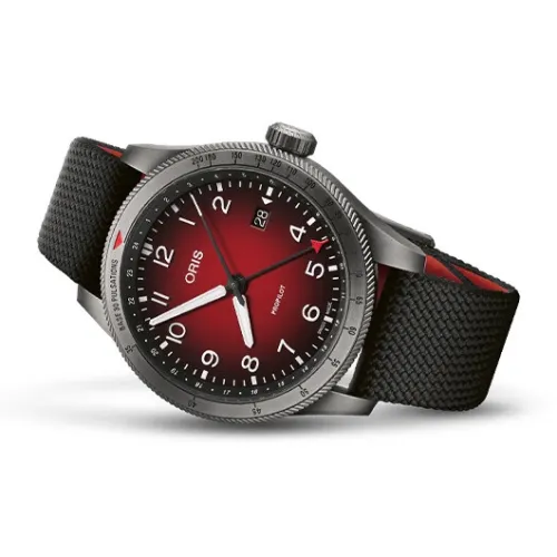 Oris Автоматический Механический Механизм Мужские Часы 41,5 мм Красный