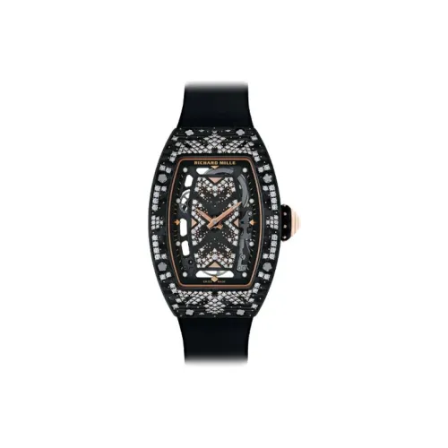 RICHARD MILLE Автоматический Механический Механизм Женские Часы 31,4 мм Скелет