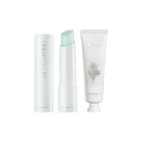 Маленький зеленый тюбик помады 4г + крем для рук и весна дерево 58г