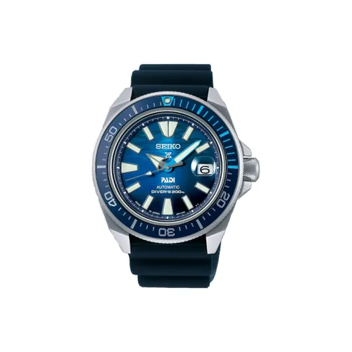 SEIKO Автоматический Механический Механизм Мужские Часы 42,65 мм Синий