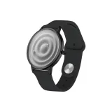 Серый циферблат, черный корпус, черный ремешок [мокко коробка]