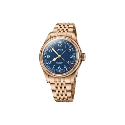 Oris Автоматический Механический Механизм Мужские Часы 40 мм Синий