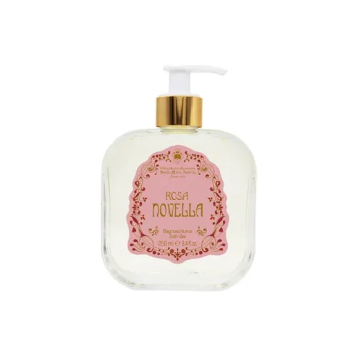 Santa Maria Novella Rosa NOVELLA Увлажняющий гель для душа стеклянная бутылка 250 мл