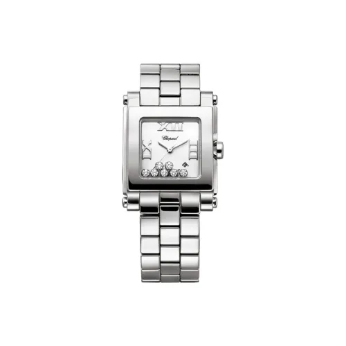 Chopard Кварцевый Movement Женские Часы HAPPY DIAMONDS 30MM*27mm Белый