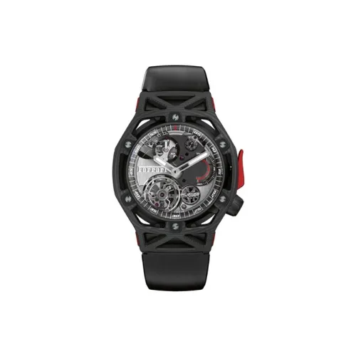 HUBLOT Мужские часы MASTERPIECE с ручным заводом, 45 мм, с механизмом Skeleton