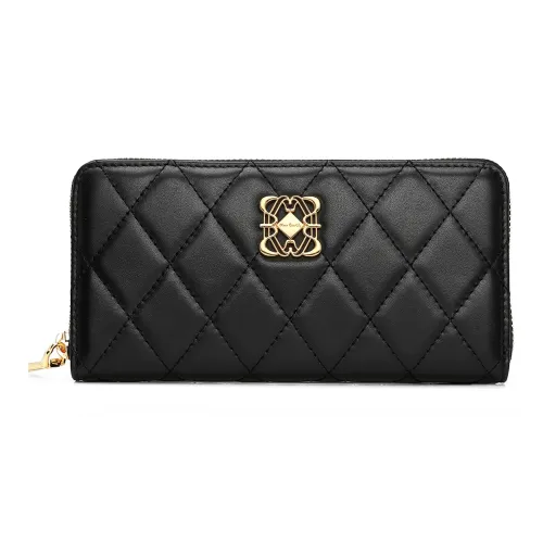 PIERRE CARDIN Клатч из крупнозернистой текстуры коровьей кожи стандартный женский многоцветный