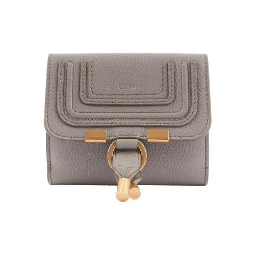 Chloe Marcie Коровья кожа Кошелек Обычный Женские Кашемир Серый