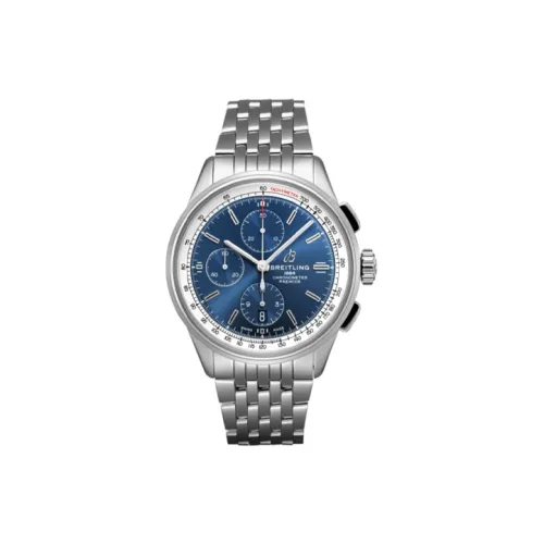 Breitling Автоматический Механический Часы Мужские из коллекции Jade Elegant, 42 мм, Синий