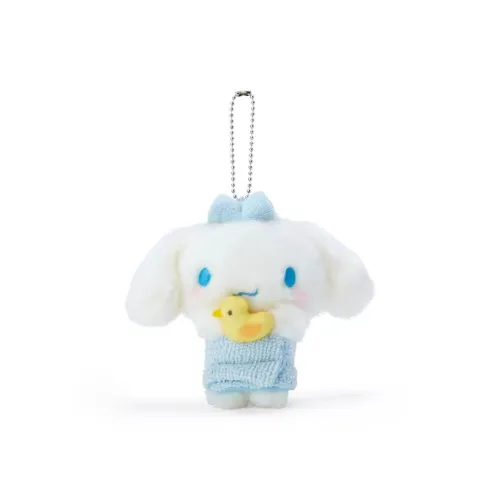 Sanrio Cinnamoroll Горячий источник Robe Коллекция Куклы Плюшевый Подвеска 12 см Рекомендуемый рост