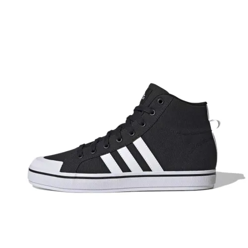 Adidas Bravada 2,0 Slip-Resistant Abrasion-Resistant MID Топ Скейтборд Кроссовки Мужские Черные