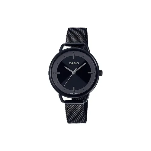 CASIO Standard Series Кварцевый механизм нержавеющая сталь ремешок мужские часы черный LTP E413MB 1A