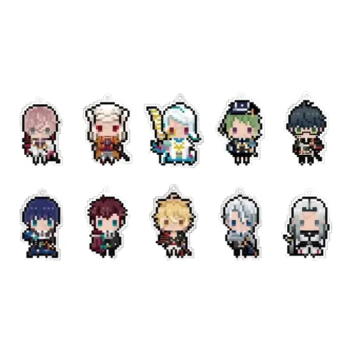 KADOKAWA Лезвие Soul ONLINE Sword And Лезвие Мужской Пиксель Art Акрил Подвеска Series 6th Edition Подвески аниме-тематики