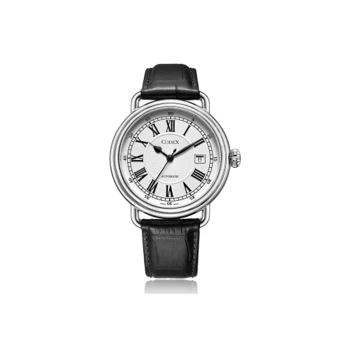 Codex Автоматический Механический Movement Унисекс Classic Collection Часы 42 мм Белые