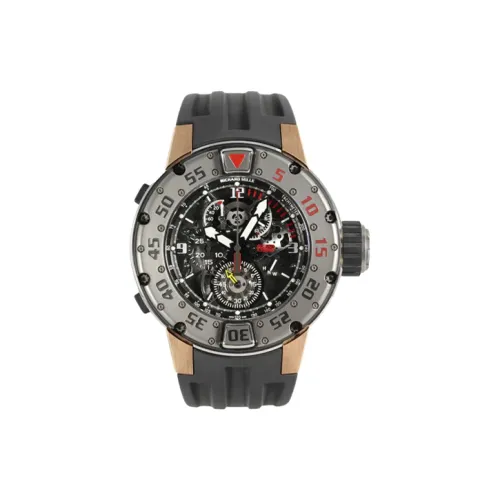RICHARD MILLE Мужские часы с ручным заводом, механизм, 50,7 мм, с открытым механизмом