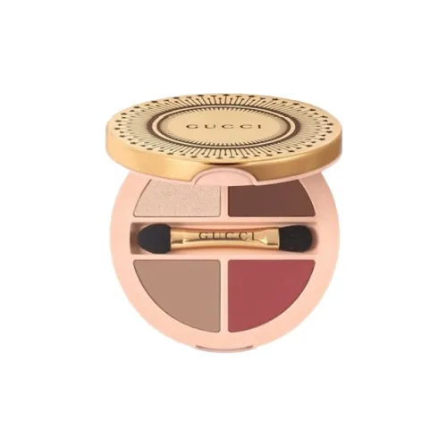 GUCCI Многофункциональная палетка для макияжа тени для век румяна помада тройной комбо легко смешивается естественный