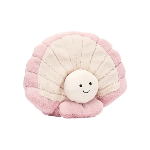 JELLYCAT Ocean Series Klei MI Shrimp Куклы Плюшевая кукла Высота 16 см В сидячей позе