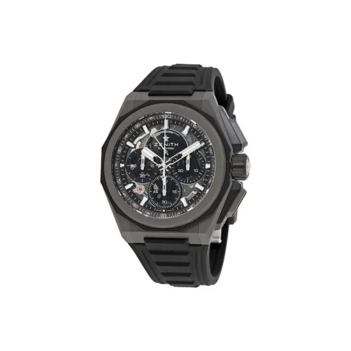 Zenith DEFY Collection Автоматический Механический Механизм Мужские Часы Черный Циферблат