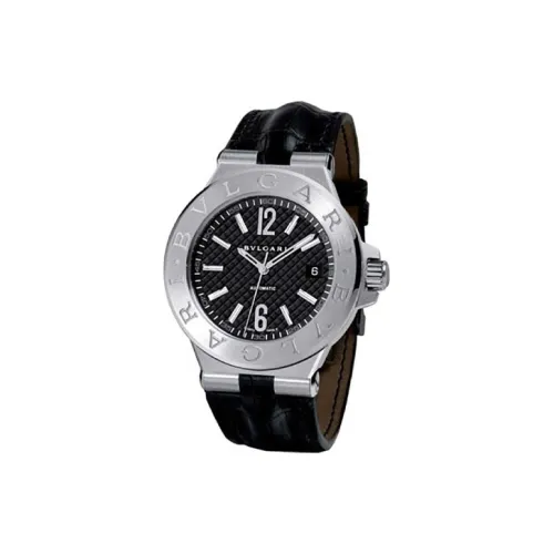 BVLGARI Автоматический Механический Механизм Мужские Часы 40 мм Черный