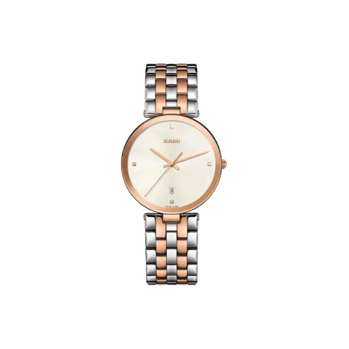 RADO Кварцевый механизм Мужские часы Florence Collection 38mm*6,6mm Бежевые