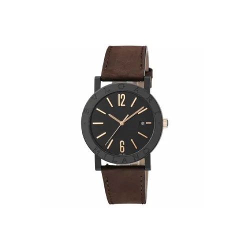 BVLGARI Автоматический Механический Механизм Мужские Часы 41 мм Черный