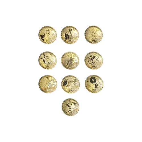 TRIEAGLES STUDIO KJ One Piece Сувенирная монета Слепые коробки Один Mystery Коробка Целая коробка 6 шт