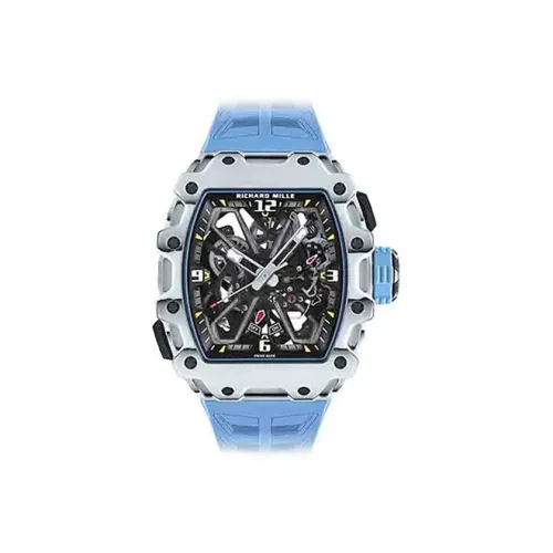 RICHARD MILLE Автоматический Механический Часы для Мужчин 43,15mm*49,95mm Скелет