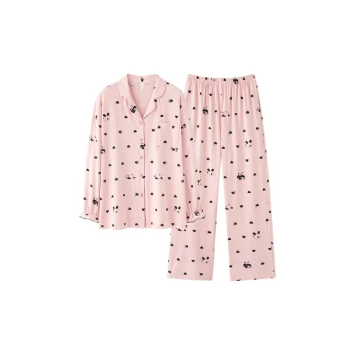 PBENO PD Пижамный комплект женский розовый