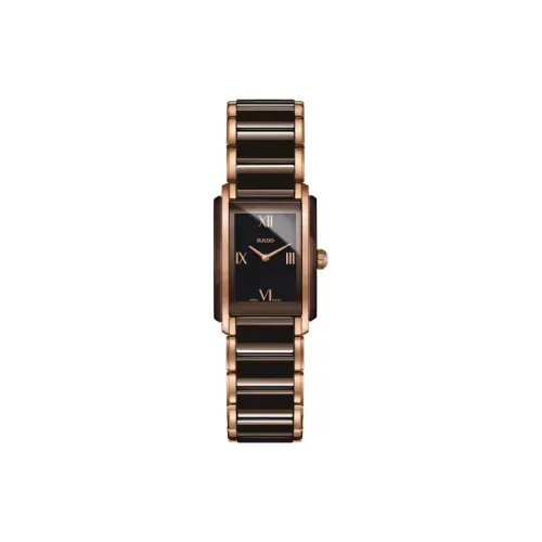 RADO Кварцевый Movement Женские Часы Precision Ceramics Collection 22,7mm*33,1mm*6,5mm Черные