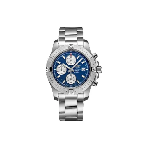 BREITLING Автоматический Механический Часы Мужские 44 мм Синий