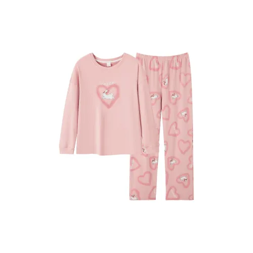 Song Qianya Пижамный комплект женский розовый