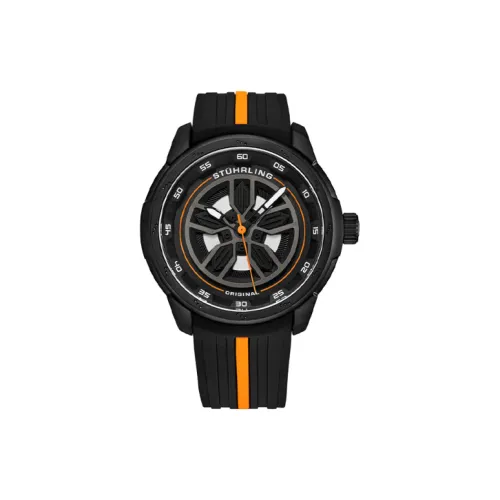 STUHRLING Кварцевый Movement Унисекс Часы 44mm*11mm*44mm Черные